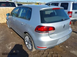2013 Volkswagen Golf TDI with VIN WVWDM7AJ0DW138100, listed as a IAAI auction lot 41978728 with 103,264 mi miles. Bid and sale history available at carsss.com. Image 3.