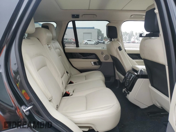 2020 Land Rover Range Rover with VIN SALGR2SU3LA589326, listed as a Copart auction lot 75936514 with 56,079 mi miles and Salvage title. Bid and sale history available at DreamBid. Image 11.