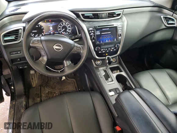 2023 Nissan Murano SV с VIN 5N1AZ2BS4PC123535, выставлен на аукционе Copart как лот 57043745 с пробегом 50 067 миль миль и Списание • Salvage title. История ставок и продаж доступна на DreamBid. Изображение 8.
