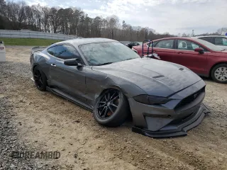 2021 Ford Mustang EcoBoost with VIN 1FA6P8TH8M5157134, listed as a Copart auction lot 41730723 with 15,873 mi miles. Bid and sale history available at carsss.com. Image 4.