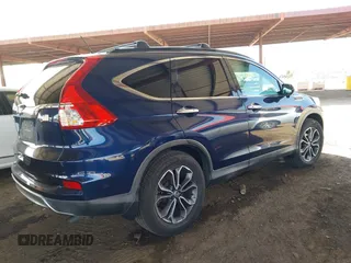 2015 Honda CR-V EX with VIN 2HKRM3H5XFH512244, listed as a IAAI auction lot 41950357 with 124,005 mi miles and . Bid and sale history available at carsss.com. Image 4.