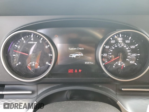 2022 Kia Carnival LXS with VIN KNDNB4H30N6155271, listed as a Copart auction lot 78570784 with 85,875 mi miles and Salvage Title. Bid and sale history available at carsss.com. Image 9.