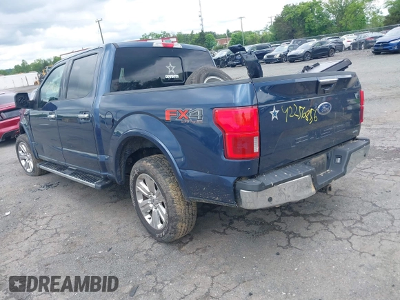 2018 Ford F-150 XL with VIN 1FTEW1EG3JFE60963, listed as a IAAI auction lot 42256856 with 146,155 mi miles and . Bid and sale history available at DreamBid. Image 3.