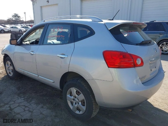 2015 Nissan Rogue Select S with VIN JN8AS5MV6FW759876, listed as a IAAI auction lot 41781293 with 111,456 mi miles. Bid and sale history available at carsss.com. Image 3.