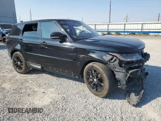 2021 Land Rover Range Rover Sport SE with VIN SALWG2SU5MA777090, listed as a Copart auction lot 70324374 with 0 mi miles and Salvage Title. Bid and sale history available at carsss.com. Image 4.