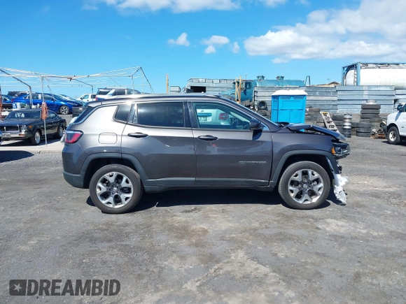 2021 Jeep Compass Limited with VIN 3C4NJDCB4MT572480, listed as a IAAI auction lot 41494432 with 40,932 mi miles and . Bid and sale history available at carsss.com. Image 14.