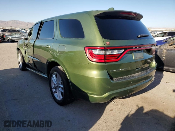 2022 Dodge Durango GT Plus with VIN 1C4RDHDGXNC102526, listed as a Copart auction lot 70362233 with 43,243 mi miles and Salvage Title. Bid and sale history available at DreamBid. Image 2.