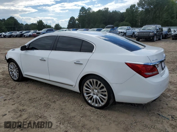 2014 Buick LaCrosse Premium I with VIN 1G4GD5G32EF218750, listed as a Copart auction lot 86491764 with 166,269 mi miles and Salvage Title. Bid and sale history available at carsss.com. Image 2.