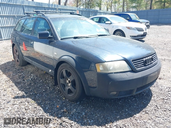 2003 Audi allroad A6 V8 with VIN WA1YD64B53N042896, listed as a IAAI auction lot 42140869 with 139,980 mi miles and . Bid and sale history available at DreamBid. Image 1.