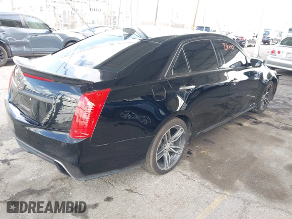 2017 Cadillac CTS V-Sport RWD with VIN 1G6AU5S8XH0183589, listed as a IAAI auction lot 41936604 with 101,186 mi miles and . Bid and sale history available at DreamBid. Image 4.