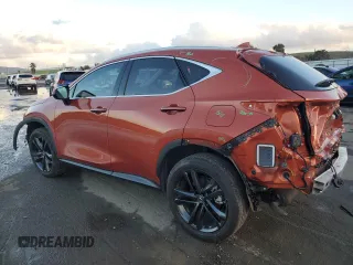 2022 Lexus NX with VIN JTJHKCFZ7N2008187, listed as a Copart auction lot 87308334 with 24,378 mi miles and Salvage Title. Bid and sale history available at carsss.com. Image 2.