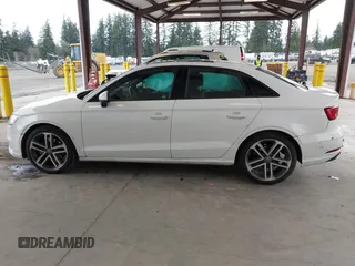 2018 Audi A3 Sedan Premium with VIN WAUB8GFF7J1020129, listed as a IAAI auction lot 41933899 with 69,654 mi miles. Bid and sale history available at carsss.com. Image 14.