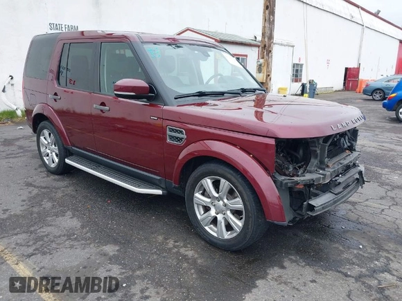 2016 Land Rover LR4 HSE with VIN SALAG2V67GA788085, listed as a IAAI auction lot 41752330 with 103,072 mi miles and . Bid and sale history available at DreamBid. Image 1.
