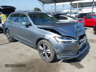 2018 Volvo XC60 Momentum with VIN LYV102RK3JB106290, listed as a IAAI auction lot 42442081 with 53,142 mi miles and . Bid and sale history available at DreamBid. Image 1.