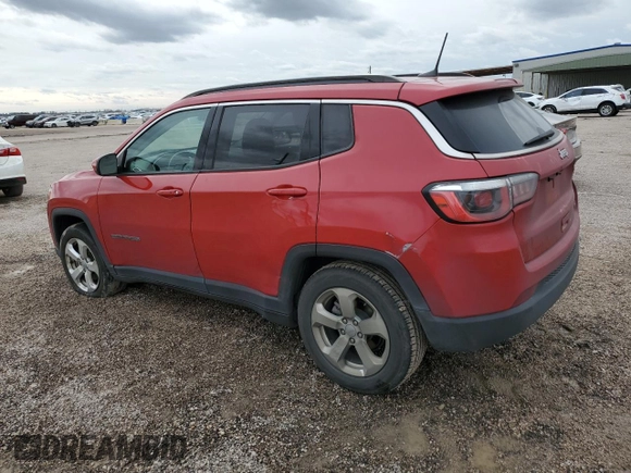 2020 Jeep Compass Altitude with VIN 3C4NJCBB7LT141660, listed as a Copart auction lot 89195595 with 112,474 mi miles and Clean Title. Bid and sale history available at carsss.com. Image 2.