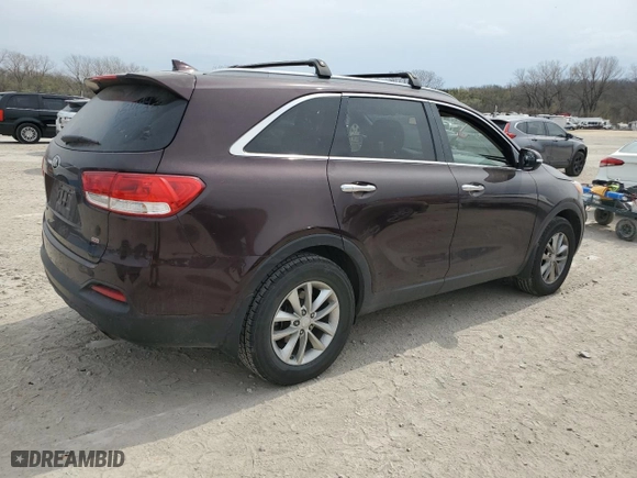 2016 Kia Sorento L with VIN 5XYPG4A3XGG026457, listed as a Copart auction lot 50943825 with 0 mi miles and Salvage Title. Bid and sale history available at carsss.com. Image 3.