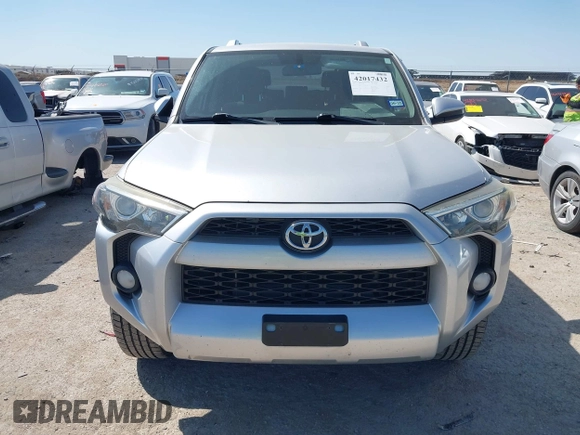 2016 Toyota 4Runner SR5 с VIN JTEZU5JR1G5140346, выставлен на аукционе IAAI как лот 42017432 с пробегом 133 183 миль миль и . История ставок и продаж доступна на DreamBid. Изображение 12.