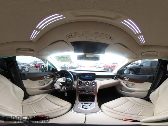 2021 Mercedes-Benz C 300 with VIN W1KWF8DB0MR648738, listed as a IAAI auction lot 41489947 with 26,252 mi miles and . Bid and sale history available at carsss.com. Image 18.