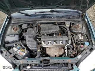 2002 Honda Civic EX with VIN 2HGES26852H595839, listed as a Copart auction lot 51760795 with 131,539 mi miles and Clean Title. Bid and sale history available at carsss.com. Image 11.