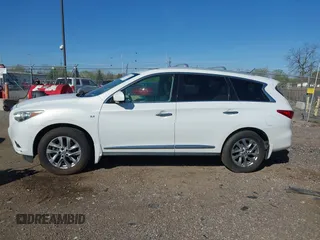 2014 Infiniti QX60 with VIN 5N1AL0MN2EC529288, listed as a IAAI auction lot 42137101 with 147,472 mi miles. Bid and sale history available at carsss.com. Image 14.