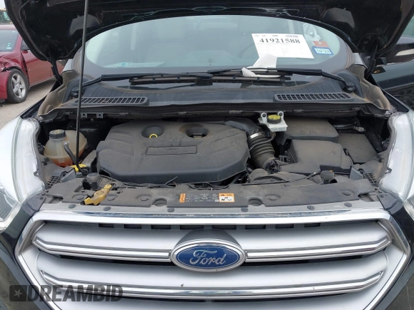 2017 Ford Escape Titanium with VIN 1FMCU0J93HUF10664, listed as a IAAI auction lot 41921588 with 88,377 mi miles. Bid and sale history available at carsss.com. Image 10.