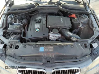 2008 BMW 5 Series 535i with VIN WBANW13598CZ78747, listed as a Copart auction lot 49509935 with 187,143 mi miles and Salvage Title. Bid and sale history available at carsss.com. Image 11.