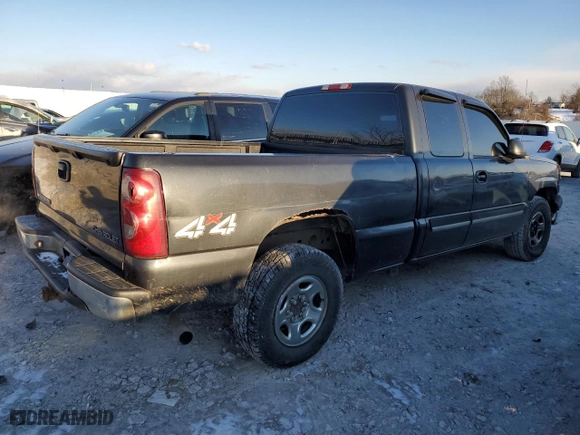 2003 Chevrolet Silverado 1500 LS with VIN 1GCEK19V03E336761, listed as a Copart auction lot 89260695 with 156,070 mi miles and Salvage Title. Bid and sale history available at carsss.com. Image 3.