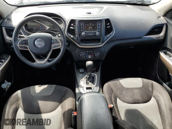 2017 Jeep Cherokee Sport with VIN 1C4PJMAB6HW569835, listed as a Copart auction lot 50601275 with 134,818 mi miles and Salvage Title. Bid and sale history available at carsss.com. Image 8.