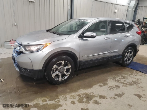 2019 Honda CR-V EX with VIN JHLRW2H55KX000851, listed as a Copart auction lot 46686945 with 86,258 mi miles and Salvage Title. Bid and sale history available at carsss.com. Image 1.