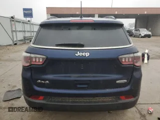 2017 Jeep Compass Latitude with VIN 3C4NJDBB4HT688530, listed as a Copart auction lot 44862595 with 138,232 mi miles and Salvage Title. Bid and sale history available at carsss.com. Image 6.