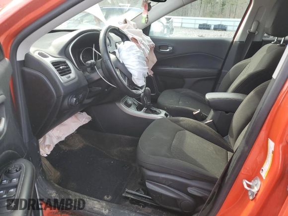 2021 Jeep Compass Sport z VIN 3C4NJDAB1MT500431, wystawiony jako Copart lot #51666125 z przebiegiem Nie podano mil oraz Szkoda całkowita • Salvage title. Historia ofert i sprzedaży dostępna na DreamBid. Obrazek 7.