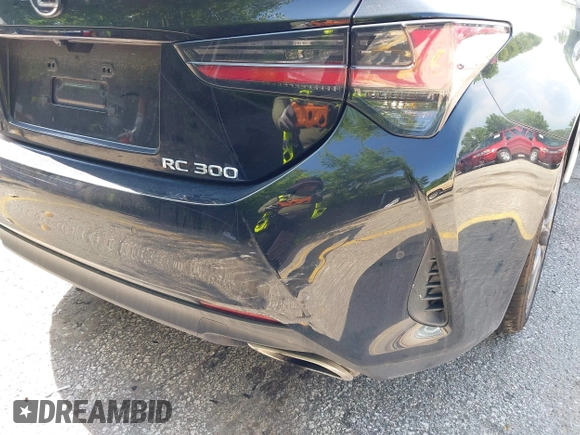 2019 Lexus RC 300 with VIN JTHHA5BC1K5010352, listed as a IAAI auction lot 42413621 with 28,456 mi miles and . Bid and sale history available at DreamBid. Image 16.