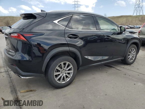 2015 Lexus NX 200t with VIN JTJBARBZ7F2010296, listed as a Copart auction lot 53745455 with 108,862 mi miles and Salvage Title. Bid and sale history available at carsss.com. Image 3.