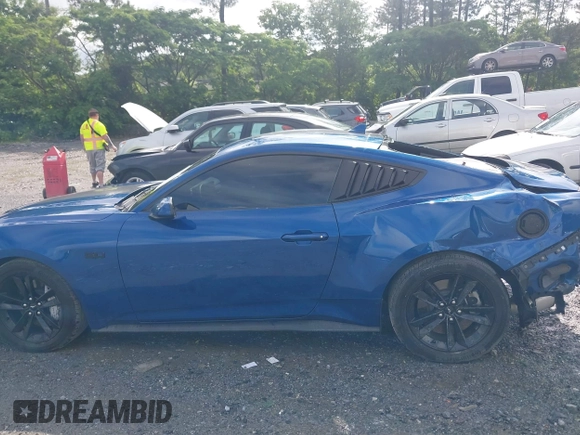 2024 Ford Mustang GT with VIN 1FA6P8CFXR5412162, listed as a IAAI auction lot 42203438 with 21,013 mi miles and . Bid and sale history available at DreamBid. Image 14.