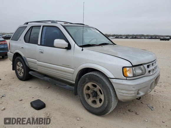 2000 Isuzu Rodeo S with VIN 4S2CK58W8Y4351180, listed as a Copart auction lot 44648595 with 375,829 mi miles and Salvage title. Bid and sale history available at DreamBid. Image 4.