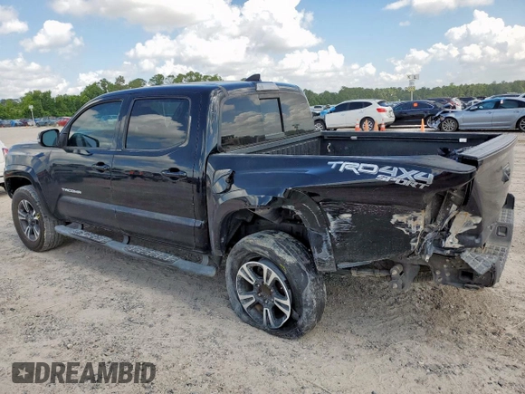 2017 Toyota Tacoma SR5 with VIN 5TFCZ5AN1HX102498, listed as a Copart auction lot 61499425 with 210,433 mi miles and Salvage title. Bid and sale history available at DreamBid. Image 2.