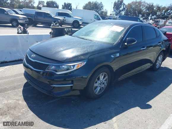 2018 Kia Optima S with VIN 5XXGT4L32JG218170, listed as a IAAI auction lot 41826326 with 74,441 mi miles. Bid and sale history available at carsss.com. Image 2.