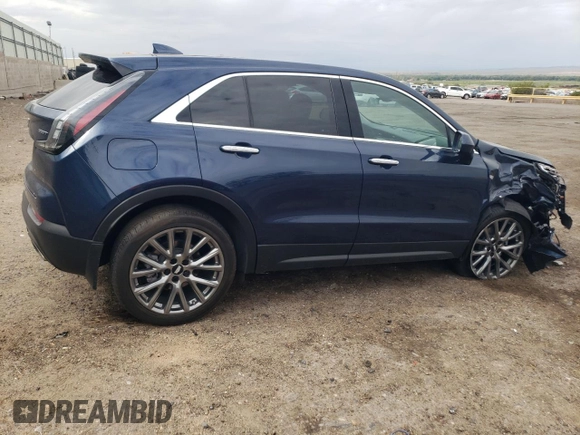2021 Cadillac XT4 AWD Luxury with VIN 1GYFZBR41MF003522, listed as a Copart auction lot 69144164 with 17,953 mi miles and Salvage Title. Bid and sale history available at carsss.com. Image 3.