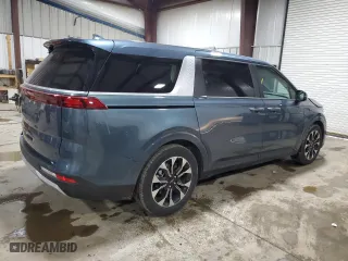 2024 Kia Carnival EX with VIN KNDNC5H34R6445165, listed as a Copart auction lot 49506815 with 15,426 mi miles and Salvage Title. Bid and sale history available at carsss.com. Image 3.