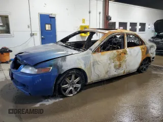 2005 Acura TSX with VIN JH4CL96865C032980, listed as a Copart auction lot 61870505 with Not provided miles and Salvage title. Bid and sale history available at DreamBid. Image 1.