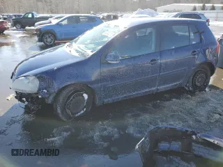 2008 Volkswagen Rabbit S with VIN WVWDA71K18W049594, listed as a Copart auction lot 43932295 with 59,293 mi miles and Salvage Title. Bid and sale history available at carsss.com. Image 1.
