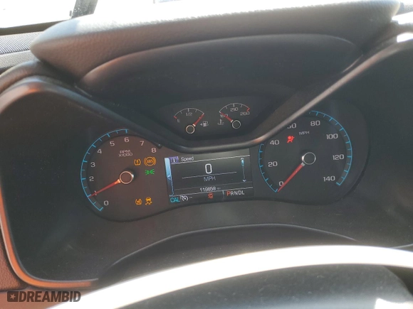 2017 Chevrolet Colorado 4WD LT with VIN 1GCGTCENXH1269401, listed as a Copart auction lot 48825285 with 119,858 mi miles and Salvage Title. Bid and sale history available at carsss.com. Image 9.