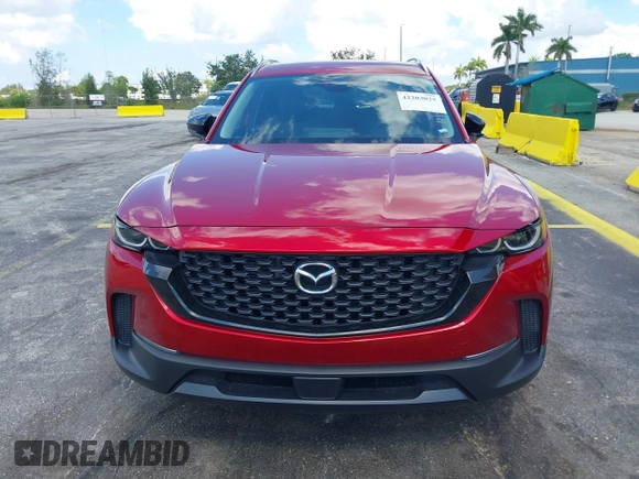 2025 Mazda CX-50 S Preferred z VIN 7MMVABBM9SN332278, wystawiony jako IAAI lot #42203025 z przebiegiem 3 673 mil mil oraz . Historia ofert i sprzedaży dostępna na DreamBid. Obrazek 6.
