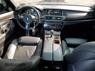 2014 BMW 5 Series 550i xDrive with VIN WBAKP9C57EDZ35111, listed as a Copart auction lot 58365525 with 177,756 mi miles and Salvage title. Bid and sale history available at DreamBid. Image 8.