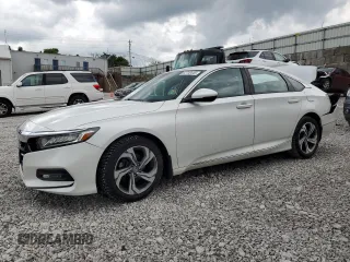 2018 Honda Accord EX-L z VIN 1HGCV1F63JA036813, wystawiony jako Copart lot #62730445 z przebiegiem 116 753 mil mil oraz Szkoda całkowita • Salvage title. Historia ofert i sprzedaży dostępna na DreamBid. Obrazek 1.