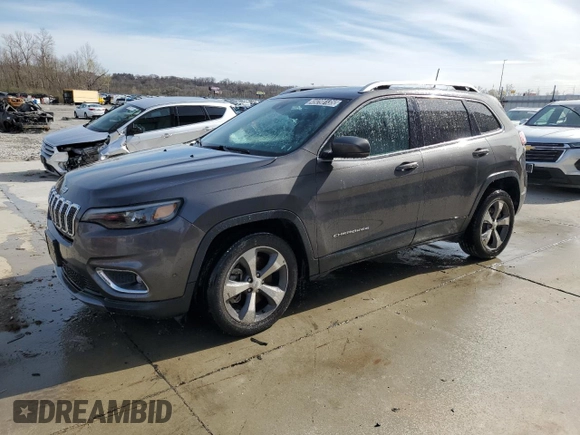 2021 Jeep Cherokee Limited z VIN 1C4PJLDX6MD120548, wystawiony jako Copart lot #49298135 z przebiegiem 102 455 mil mil oraz Czysty tytuł • Clean title. Historia ofert i sprzedaży dostępna na DreamBid. Obrazek 1.