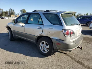 2002 Lexus RX 300 with VIN JTJGF10U320124642, listed as a Copart auction lot 84266434 with 184,985 mi miles and Salvage Title. Bid and sale history available at carsss.com. Image 2.