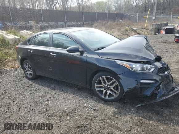 2019 Kia Forte S with VIN 3KPF34AD9KE072349, listed as a Copart auction lot 51484735 with 0 mi miles and Salvage Title. Bid and sale history available at carsss.com. Image 4.