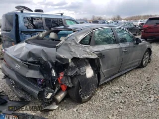 2023 Hyundai Sonata SEL z VIN KMHL14JA4PA302531, wystawiony jako Copart lot #50358785 z przebiegiem 64 886 mil mil oraz Szkoda całkowita • Salvage title. Historia ofert i sprzedaży dostępna na DreamBid. Obrazek 3.