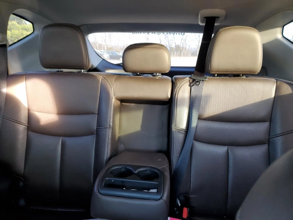 2016 Nissan Murano SL with VIN 5N1AZ2MHXGN166072, listed as a Copart auction lot 43659665 with 116,995 mi miles and Salvage Title. Bid and sale history available at carsss.com. Image 10.